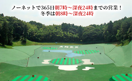ゴルフ練習場　12,000円プリペイドカード
