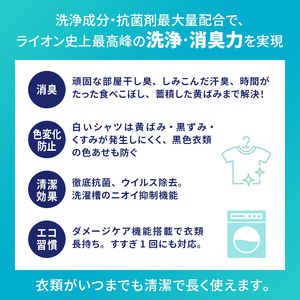 NANOXonePRO（詰め替え用超特大×6個）洗剤 ナノックス セット ライオン 洗濯 洗濯洗剤 液体洗剤 日用品 消耗品 詰め替え 除菌 消臭 抗菌 ギフト 石鹸 衣類用 詰め合わせ