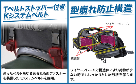 タナックス【T041】MFK-293 ミニフィールドシートバッグEX（ブラック）