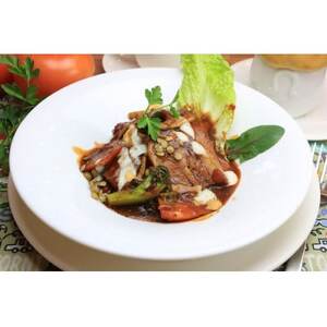 ＼自家農園レストラン/ロス・アンジェルスの選べる3品ランチセット!ペアお食事券【1491349】