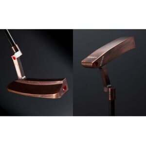 パター「STUDIO-1」銅メッキ仕上げ【カスタム:ブレードにドット】【33インチ】_パター STUDIO-1 銅メッキ ゴルフ_【1497285】