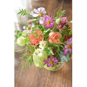 【毎月定期便】季節のフラワーブーケ(花束)~フレンチスタイル~全12回【配送不可地域:離島・北海道・沖縄県・九州】【4051543】