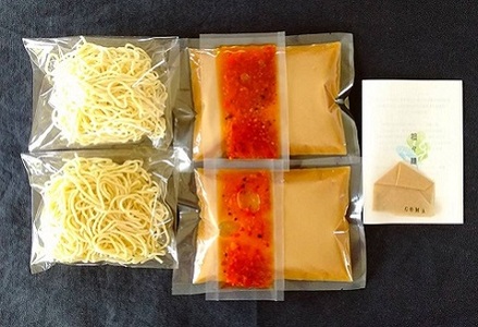 【鴨川産削り節使用】魚出汁と練り胡麻の特製スープ具琥の担々麺６食分 [0013-0016]