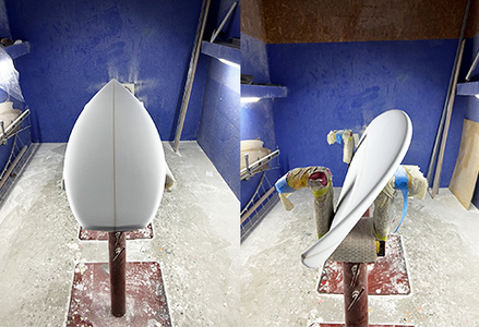 【MW SURF SHOP】オーダーメイド サーフボード《ファンボード》　[0550-0002]