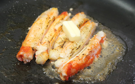 【蟹屋のむき身】ボイル たらばがに 棒肉 500g《2Lサイズ-4～7本》　[0024-0004]