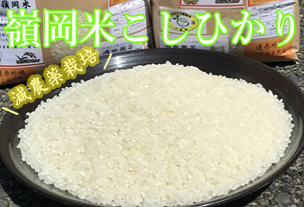 【満田園芸】嶺岡米 コシヒカリ 精米 5kg ちばエコ農産物認証品 [0015-0072]