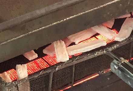 【完全受注生産】無添加手焼き《贅沢 黒糖おかき》7袋 [0011-0053]