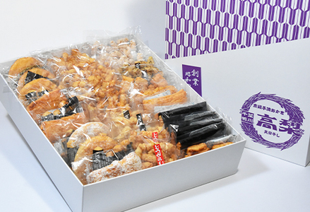 【無添加・手焼き】高梨商店の『おかき詰め合わせ』大箱 約45袋入り 　[0020-0030]