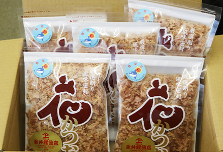 【かつおぶしの永井】削りたて密封！『花かつお 本枯細花』40g × ５袋　[0012-0054]