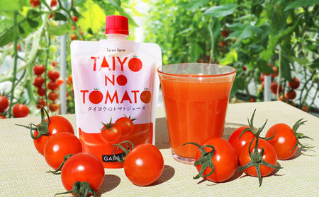 【匠の一粒～べにすずめ～】タイヨウのトマトジュース 200ml×12本　[0020-0075]