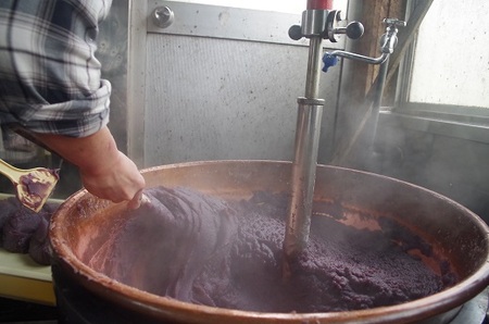 【日時指定必須】つきたて「のし餅」と自家製あんこセット（大）こしあん [0011-0040]