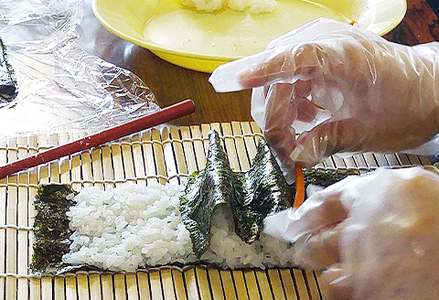 【房州郷土料理】太巻き祭り寿司作り体験 2名様 [0015-0037]