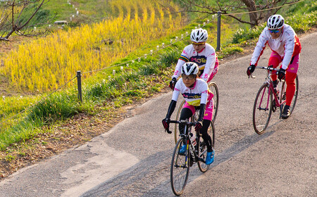 【自転車ロードレースチームMOPS】ロードバイクトレーニング体験 中級コース5時間1名×3回 [0075-0002]