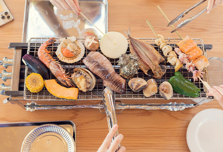 【Kamogawa SEASIDE BASE】お食事券 ６千円相当　[0020-0079]