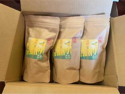 徳用 まこも茶 焙煎　60g（20g×3袋セット） | まこも マコモ 真菰 マコモ茶 真菰茶 焙煎 自然栽培 野草茶 健康茶 オーガニック やさまる オススメ 千葉県 君津市 きみつ 