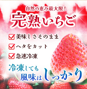 完熟・急速冷凍いちご 2kg