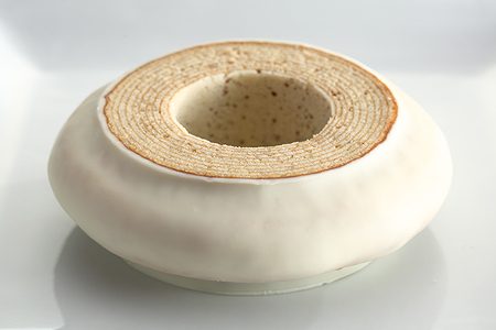 【冬季限定】ホワイトバウムクーヘン ３山