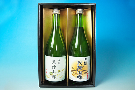 【ギフト用】吟醸酒＆純米酒「天羽 天神山郷」味くらべ 720ml×2本