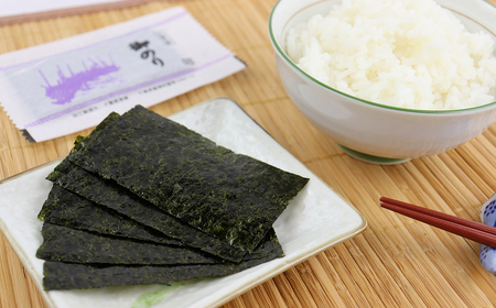 新富津漁協 高級焼のり&味付のり 詰め合わせ 各8切5枚×50束 計100束