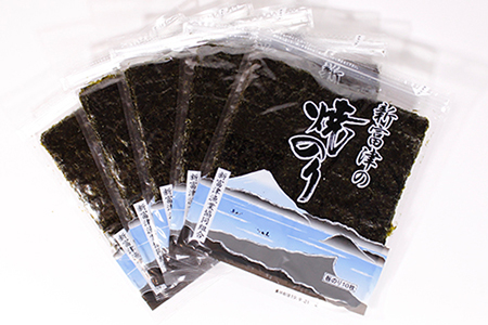 新富津の焼のり5帖（10枚×5袋 計50枚）