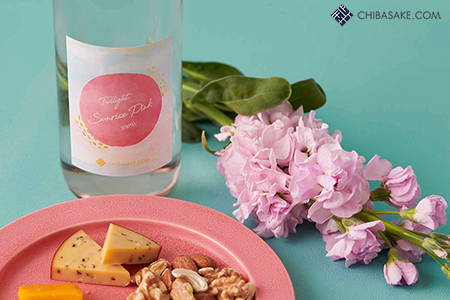 Chiba-sake 空と楽しむ日本酒「Twilight SUNRISE PINK」純米酒 720ml