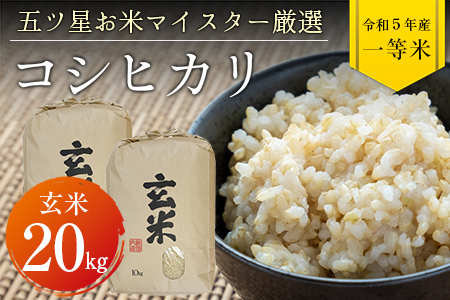 令和5年 千葉県産「コシヒカリ」20kg（玄米）