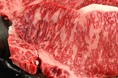 富津市産「かずさ和牛」サーロインステーキ肉 200g×2枚（400g）