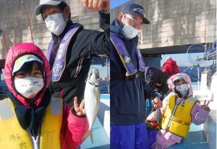 「釣り船」親子ペア乗船券【小・中学生のお子様】