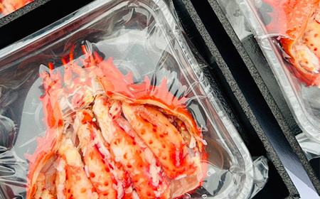 道東名産品!花咲ガニ甲羅盛80g×4【化粧箱入り】 蟹 かに 個包装 真空 ギフト 贈答品 プレゼント 北海道 魚介 海産物 F4F-3201