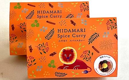 【期間限定!寄附額改定↓!】【3ヶ月連続定期便】 ひだまり薬膳スパイスカレー 2個 冷凍 薬膳 スパイスカレー カレー スパイス デトックス 保存食 ジビエ 低糖質 ターメリックライス F4F-4365