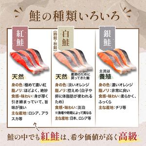 天然紅さけ切身 塩紅鮭 (1袋4切入り3袋) 12切 サケ 鮭 シャケ 切り身 海鮮 魚 切身 小分け F4F-4654