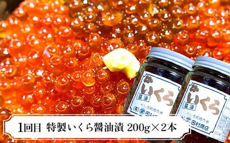 【期間限定！寄附額改定↓！】【定期便全4回】丸栄田村商店厳選 海鮮定期便 和商市場発 いくら イクラ 帆立 ホタテ 紅鮭 鮭 サケ 海鮮 海産 F4F-7975