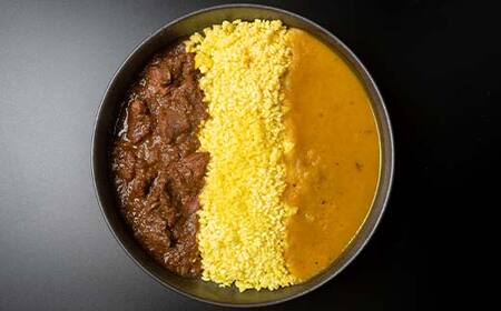 【期間限定！寄附額改定↓！】北海道シリーズエゾシカカレー2個＆ジャガイモカレー2個 ターメリックライス付き カレー レトルト 常備 冷凍 小分け 簡単調理 おかず 北海道 ターメリック 保存料不使用 化学調味料不使用 添加物不使用 F4F-5153