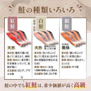 旨味抜群！！甘塩紅鮭1尾 切り身 ふるさと納税 魚 F4F-0882 | 北海道