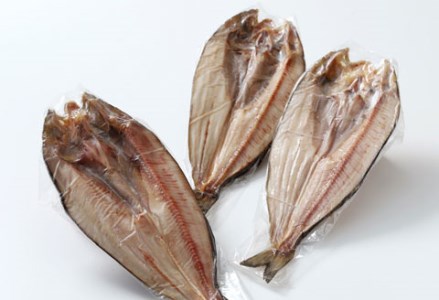 釧路産 一夜干し開きホッケ(真空)×3 ふるさと納税 ほっけ F4F-0360