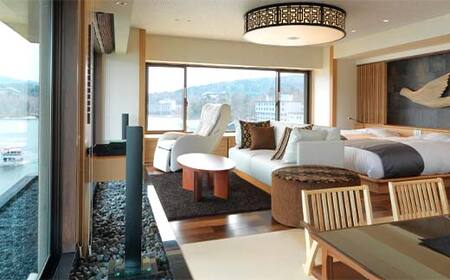 【期間限定！寄附額改定↓！】あかん遊久の里鶴雅 別館 2名様1室 1泊2食付 宿泊券 旅行 北海道 温泉 観光 阿寒 釧路市 旅行 ホテル 旅館 クーポン チケット 予約 父の日 母の日 F4F-2105