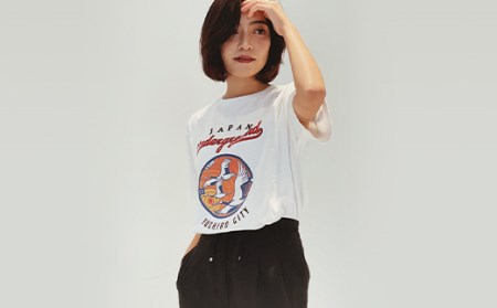 【期間限定！寄附額改定↓！】釧路市 マンホールTシャツ（白）S F4F-1548