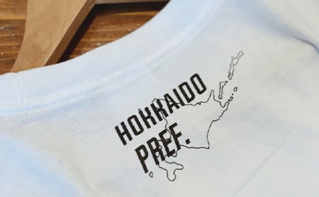 【期間限定！寄附額改定↓！】釧路市 マンホールTシャツ（白）M F4F-1549