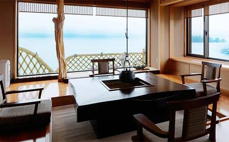 【期間限定！寄附額改定↓！】あかん遊久の里鶴雅 貴賓室 2名様1室 1泊2食付 宿泊券 旅行 北海道 温泉 観光 阿寒 釧路市 旅行 ホテル 旅館 クーポン チケット 予約 父の日 母の日 F4F-2097