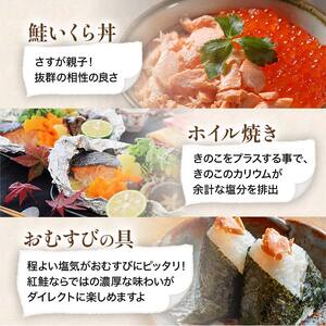 【期間限定！寄附額改定↓！】【特選】天然紅鮭切り身（500g真空×2袋）さけ サケ 紅さけ おかず ご飯のお供 お弁当 真空 釧路 北海道 海産物 F4F-2444