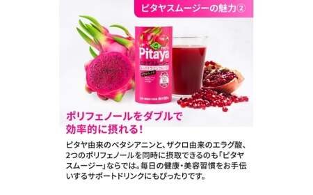 ピタヤスムージー 195g×15本【甘味料・香料・着色料未使用】｜ピタヤ ドラゴンフルーツ ザクロ ジュース フルーツ 果物 くだもの 濃厚 ポリフェノール ベタシアニン エラグ酸 朝食 おやつ 紙 カートカン 袖ケ浦 千葉 [0694]