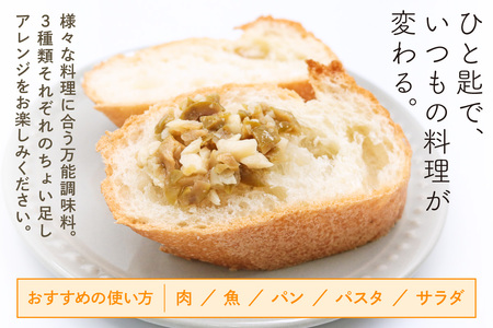 Inzai Kitchien 畑のソース 3種セット｜有機農業 野菜 調味料 にんにく 料理 さおとめファーム 印西 [0499]