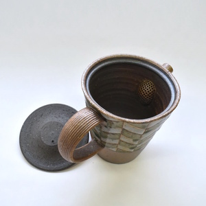 釉彩ポット 急須 茶漉し付き 和食器 陶芸品《受注制作》急須 茶漉し付き ティーポット 茶器 食器 お茶 緑茶 紅茶 おすすめ おしゃれ モダン 陶芸 手作り 陶器 陶芸作家 作品 インテリア オブジェ