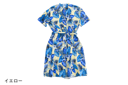 南房総アロハワンピース（イエロー） mi0104-0002-5