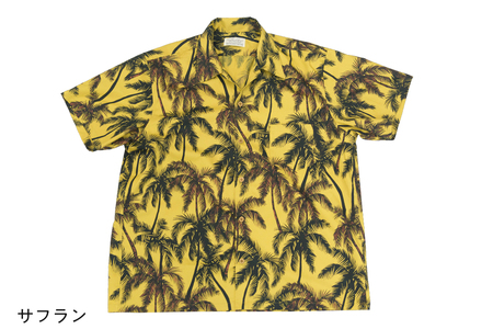 南房総アロハシャツ（サイズ：M／柄：サフラン） mi0104-0001-10-M