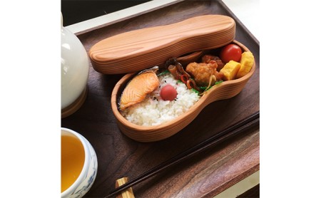 木の曲線お弁当箱 継目ない無垢削り出し 千葉県南房総市 ふるさと納税サイト ふるなび