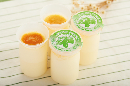 近藤牧場のリコッタプリン（120ml×9個） mi0003-0014