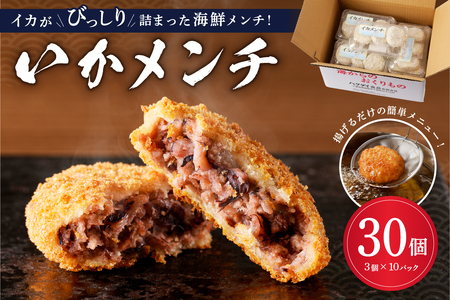 イカメンチ（1パック3個入り）×10 mi0012-0125