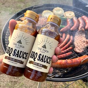 THE FARM オリジナル BBQ SAUCE 食べ比べセット おろし醤油 ・ ローストガーリック