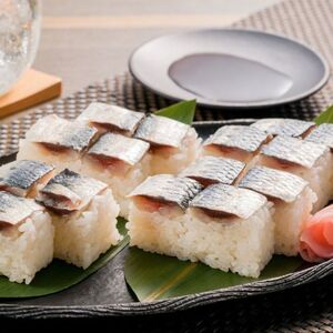 千葉県名産「はまぐり」と「いわし」の押し寿司　食べ比べセット　ギフト箱入り